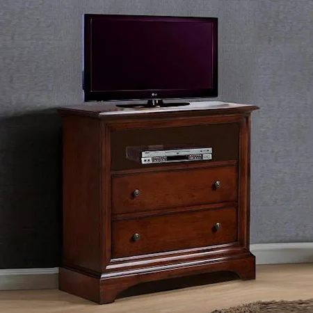 Media Chest with 2 Drawers